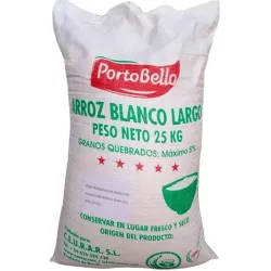 Saco de arroz importado