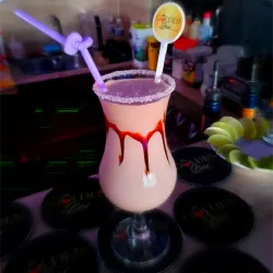 Batido de helado de chocolate 