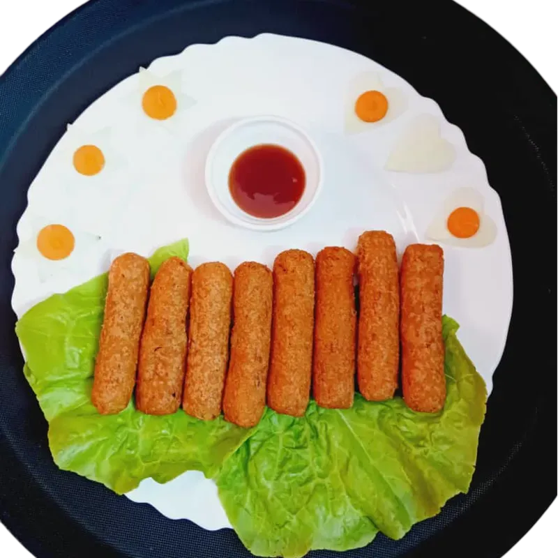Croqueticas  de  pollo 