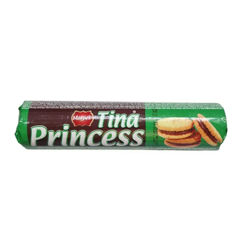 Galletas Tina Princess rellenas de Chocolate 