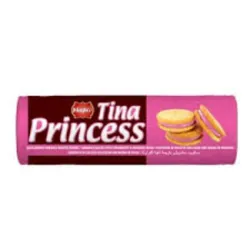 Galletas Tina Princess rellenas de Fresa 