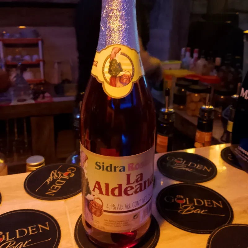 Sidra Rosada La Aldeana 