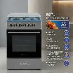 Estufa Royal con Horno