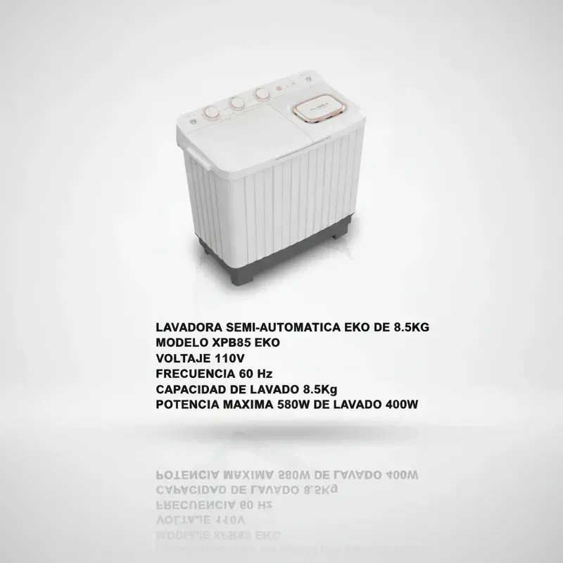 Lavadora EKO 8.5 KG