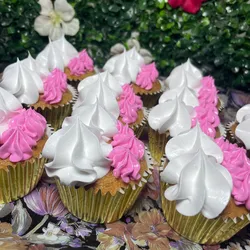 Cupcakes con merengue 
