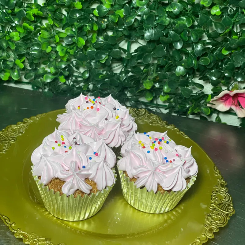 Cupcakes con merengue 