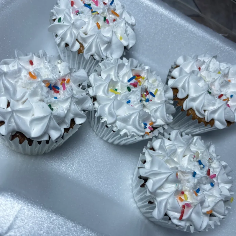 Cupcakes con merengue 