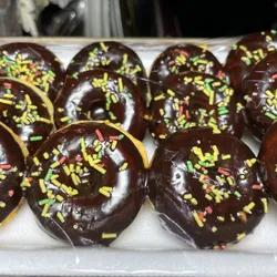 Mini donitas chocolate 