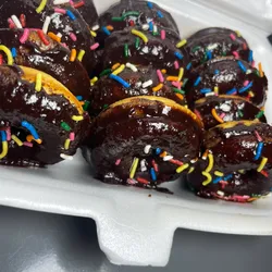 Mini donitas chocolate 