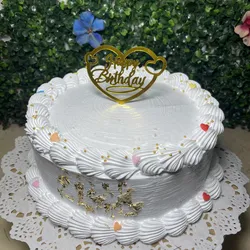 Panetela con crema y galletas 