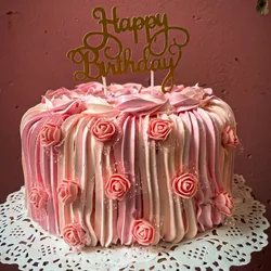 Panetela con relleno de nata 