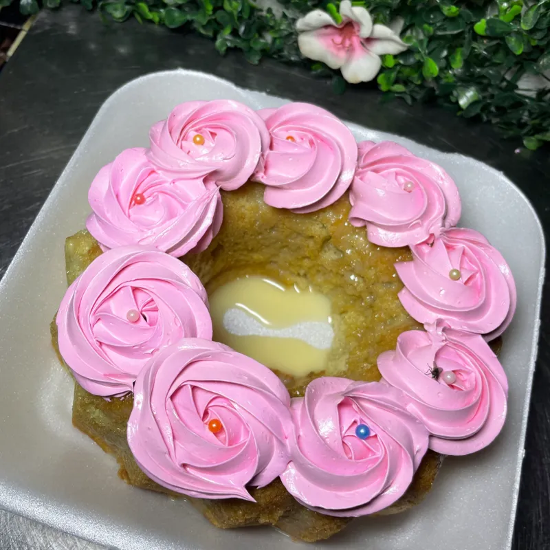 Roscón con merengue 
