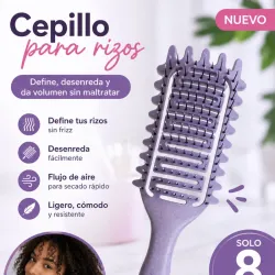 Cepillo para definir rizos