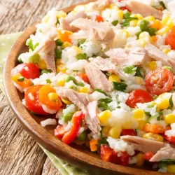 Arroz Frito de Atún