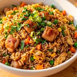 Arroz Frito de Pollo
