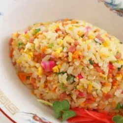 Arroz Frito de Vegetales
