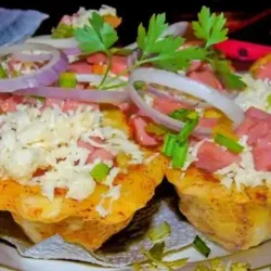 Chatino Relleno con Jamón y Queso