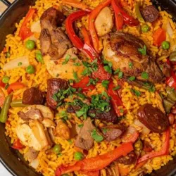 Paella Lindón para 2 personas - 1lb arroz y 2 rac. cárnico