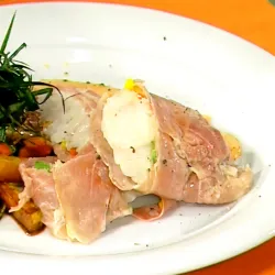Pescado Grillé con Jamón y Queso (400g)