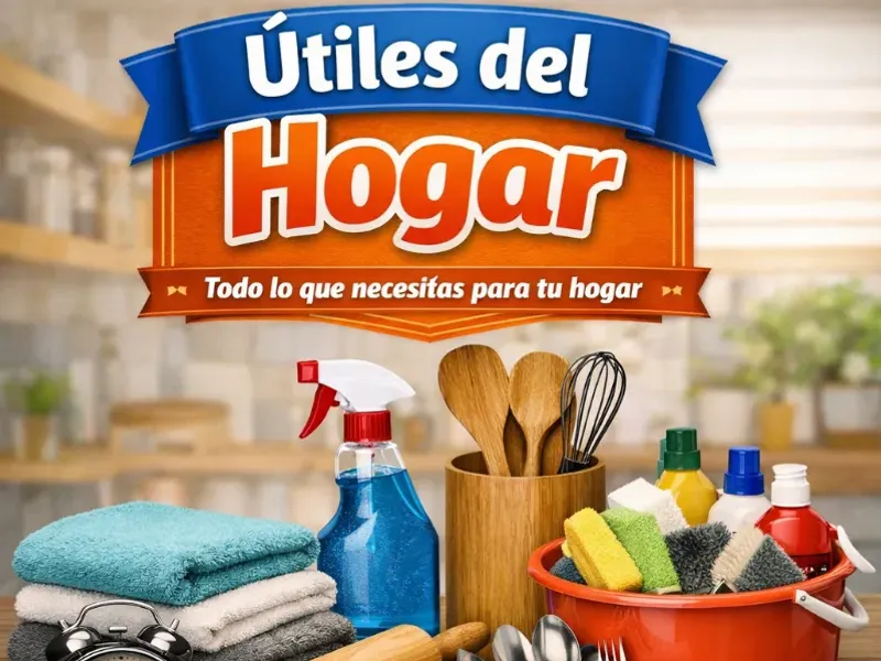 Útiles del hogar y personales 