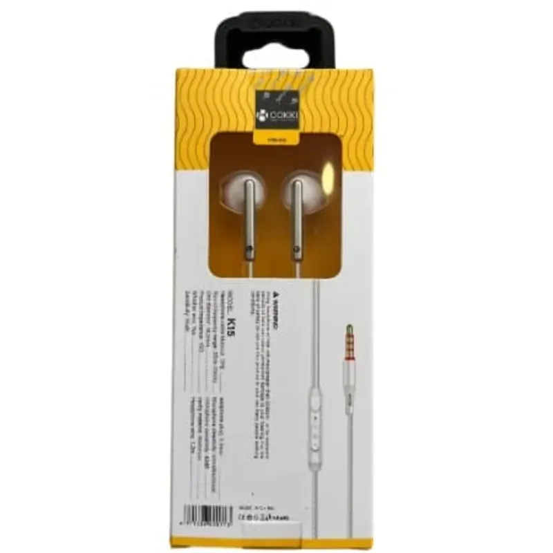 Audífonos Manos Libres Con Cable/ K15