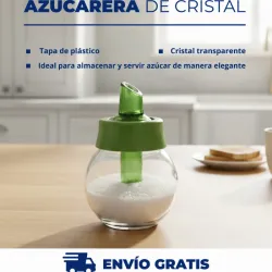 Azucarera de cristal