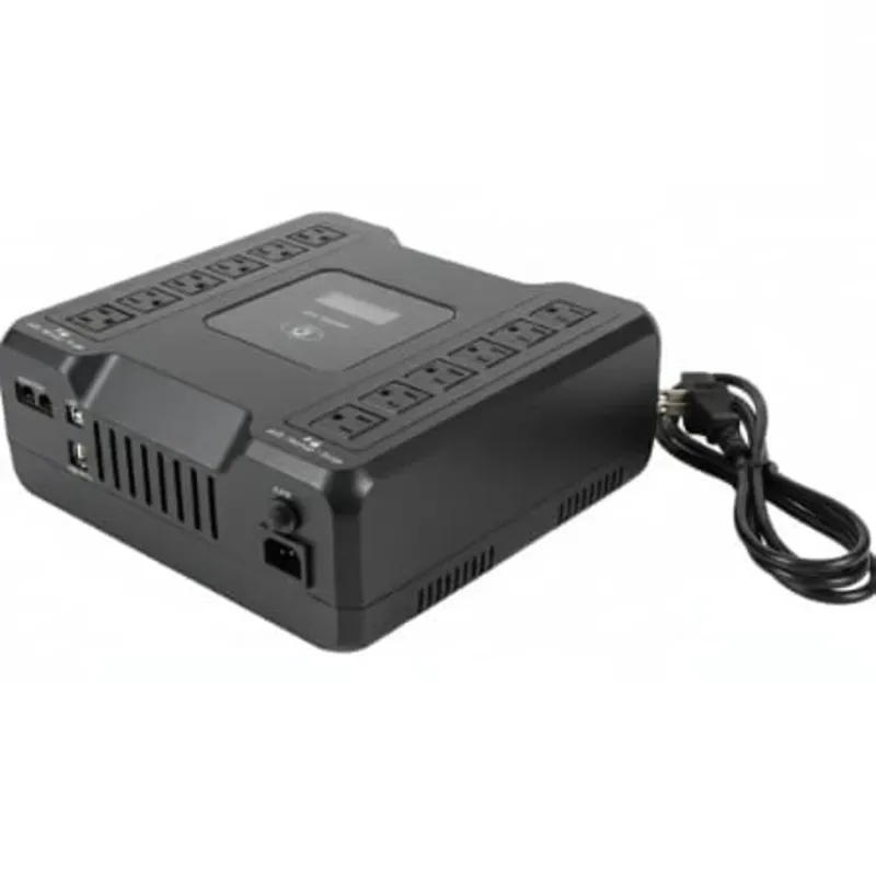 Backup/UPS De Pc Con 12 Tomas 1000VA 600W