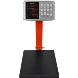 Balanza Digital De Plataforma Industrial Con Columna