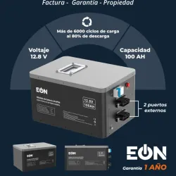 Batería LifePo4 1280 Wh