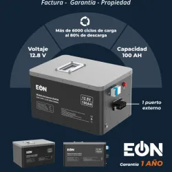 BATERÍA LifePo4 1280 Wh