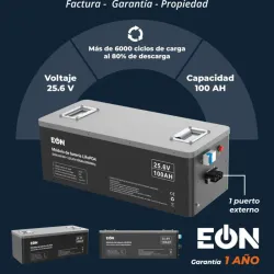 Batería LifePo4 2560 Wh