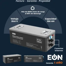 Batería LifePo4 2560 Wh