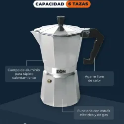 Cafetera Expreso de 6 tazas