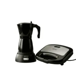 Cafetera Eléctrica ROYAL + Sandwichera ROYAL