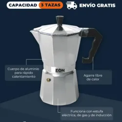 Cafetera Expreso de 3 tazas