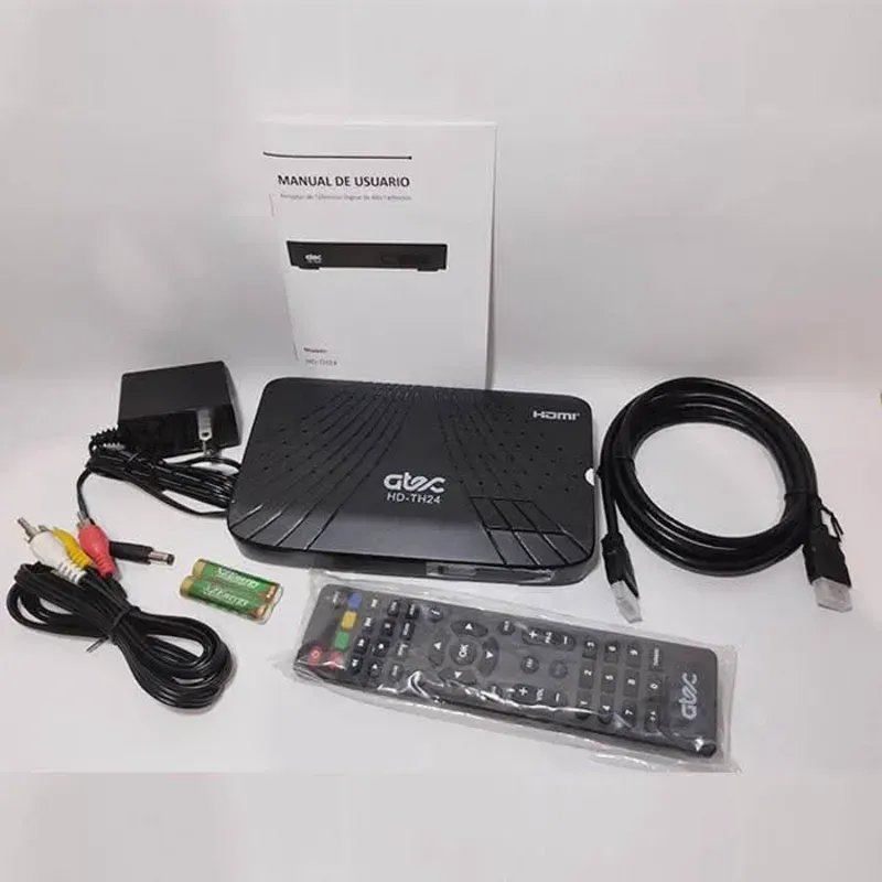 Cajita descodificadora Atec + accesorios