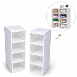 Cajonera De Zapatos Plegable Doble