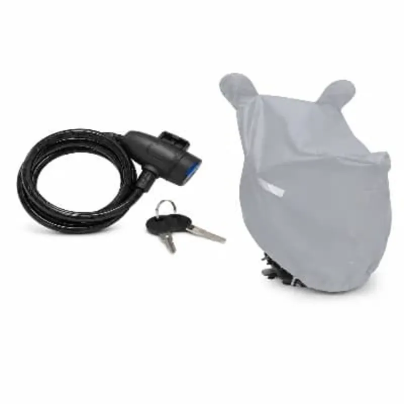 Capa De Moto + Candado De Cable Con Llave