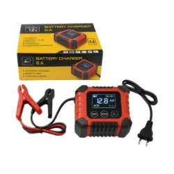 Cargador De Batería 12V / 6A - 100AMP Q7