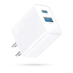 Cargador rápido de 2 puertos y 20 W GAR161