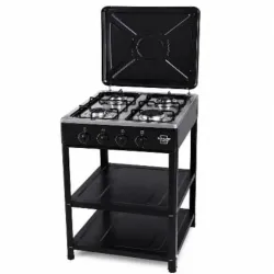 Cocina Con Organizador De 4 Quemadores