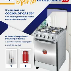 Cocina De Gas 20” con Horno