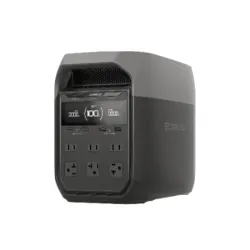 EcoFlow DELTA 3 – 1024Wh Estación de Energía Portátil 1800W AC (3600W Pico) | Carga Total en 56 Min | Batería LFP Expandible