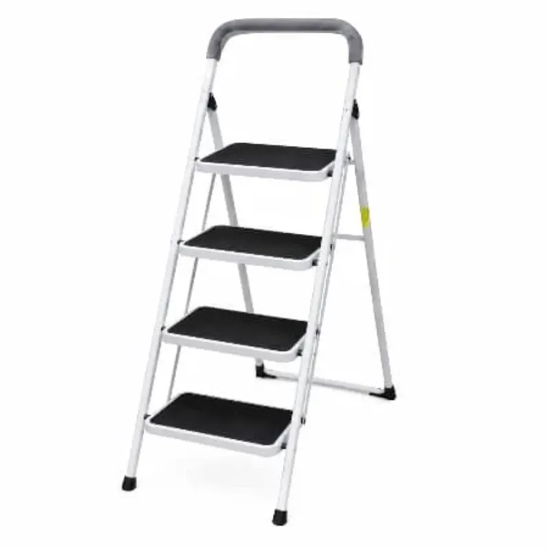Escalera Doméstica Plegable DE 4 Niveles Con Manija Acolchada