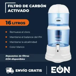 Filtro De Carbón Activado 16 Litros