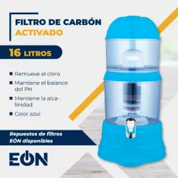 Filtro De Carbón Activado 16 Litros