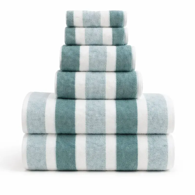 Juego De 6 Toalla De Algodón