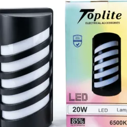Lámpara De Pared Cilíndrica 20W