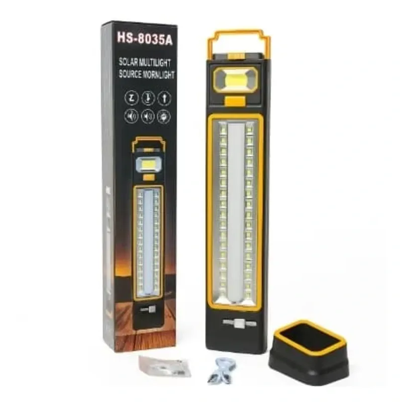 Lampara Recargable Solar HS-8035A