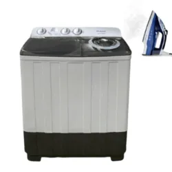 Lavadora Semiautomática 10KG + Plancha A Vapor Royal
